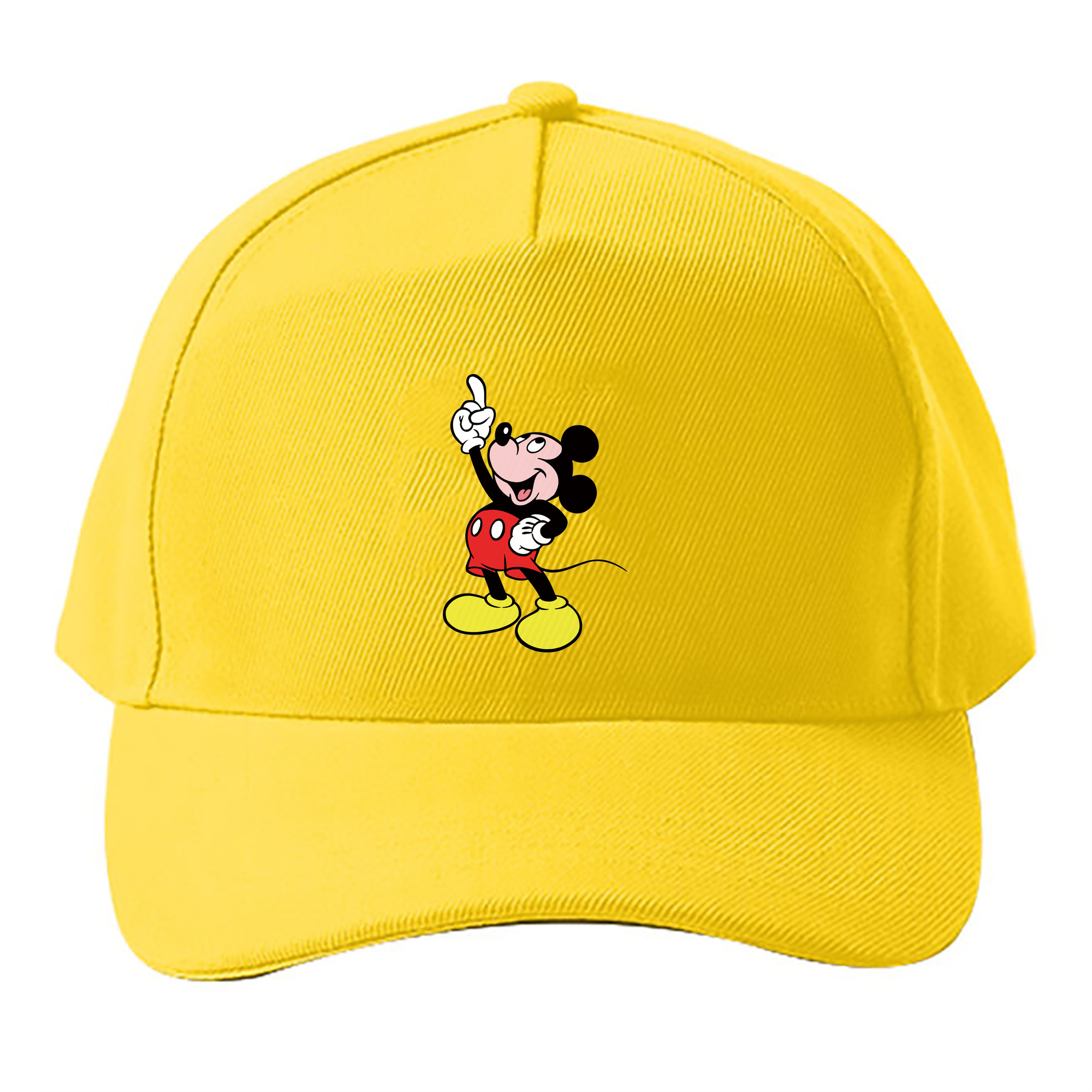 （画像用） ミッキーマウス Mickey Mouse ベースボールキャップ 綿100％ 男女兼用 帽子 スポーツ
